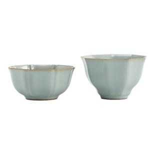 南山先生天青汝窑主人杯茶杯单杯可养开片品茗杯高档汝瓷功夫茶具