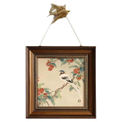 吊画挂画锐玺古典法式珍珠八角