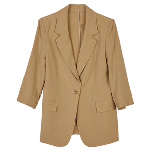 Lavinia西装外套女春秋款职场OL气质通勤天丝凉感西服J43W31S