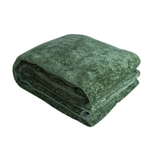 复古绿大尺寸沙发毯厚实耐磨防猫抓法式单双人雪尼尔沙发巾全盖