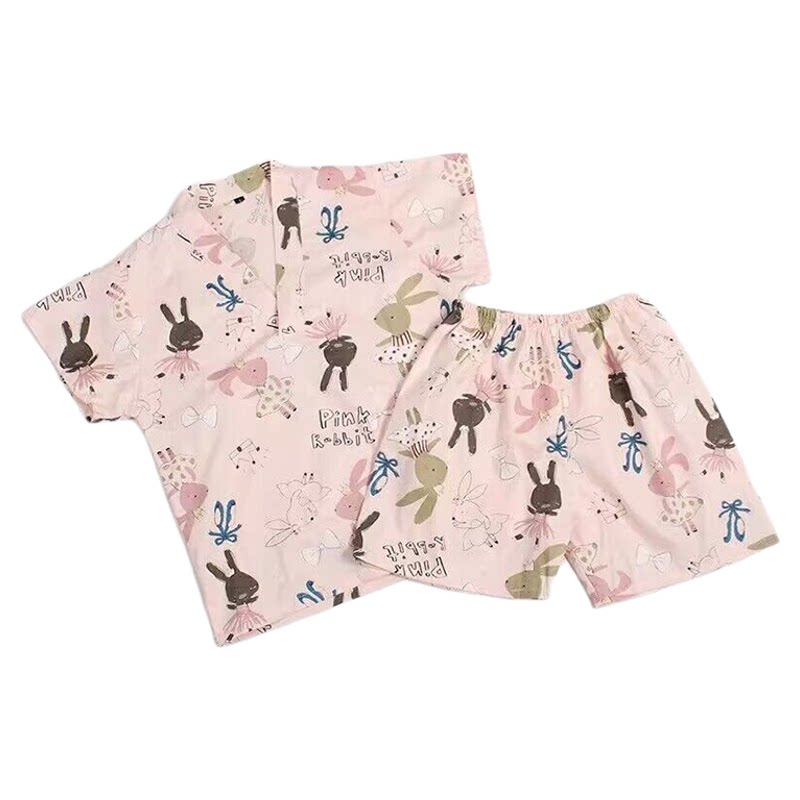 儿童汗蒸服纯棉男童女童小孩浴服