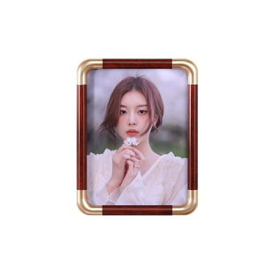 仿铜角相框摆台高级感冲洗照片打印加定制做成6 7 8 12寸相册挂墙