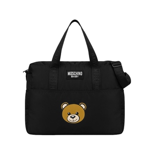 Moschino/莫斯奇诺 婴童Teddy Bear泰迪熊印花手提包