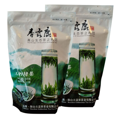 康露春大树烤茶一级160gx2袋云南绿茶90年树龄2020年春茶办公接待