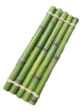 手工现做竹排鱼缸摆件置物架装饰