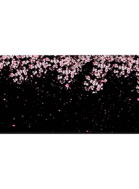 高级感樱花鼠标垫超大号电脑桌垫