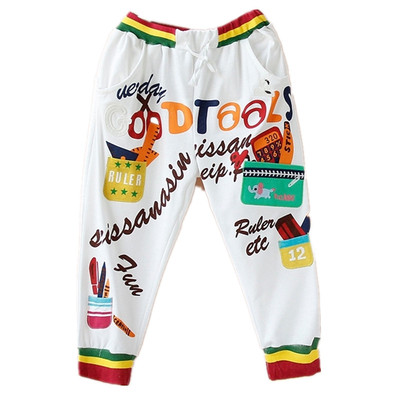 rough薄款显瘦小脚中裤七分裤子