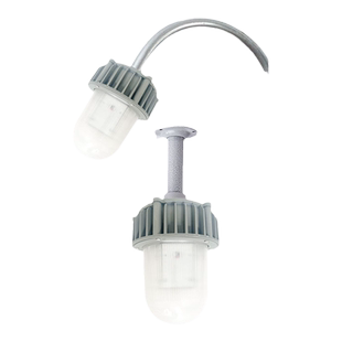 防爆led灯三防平台灯2.5米立杆护栏工厂车间化工电厂围栏防水照明