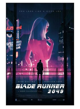 银翼杀手2049MONDO微喷海报
