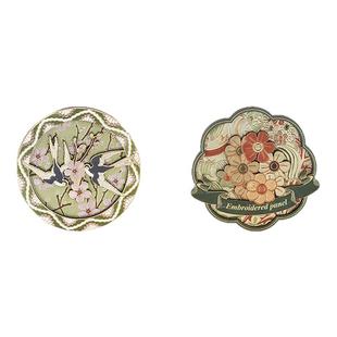 大英博物馆×V&A博物馆沃尔特克兰系列杏林春燕木质银箔冰箱贴