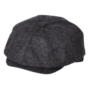 浴血黑帮羊毛八角帽男士鸭舌帽英伦贝雷帽复古做旧报童帽画家帽