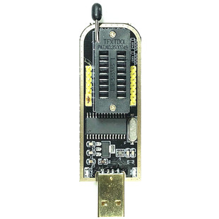 土豪金编程器CH341A USB主板路由液晶BIOS编译 FLASH 24 25烧录器