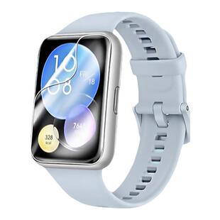 适用华为watchfit3手表膜fit2钢化水凝膜全屏防摔保护fitnew智能运动手表贴膜全包高清膜fit2防指纹屏幕防刮