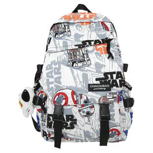 书包男小学生三到六年级背包初中高中生潮牌帅气中学生男孩双肩包