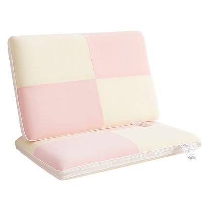 红豆儿童记忆棉马卡龙枕头