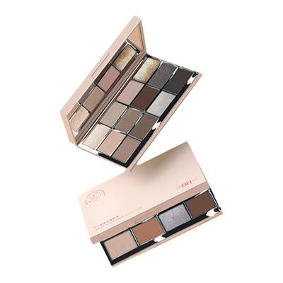 BH十二色梦幻眼影盘闪粉珠光哑光