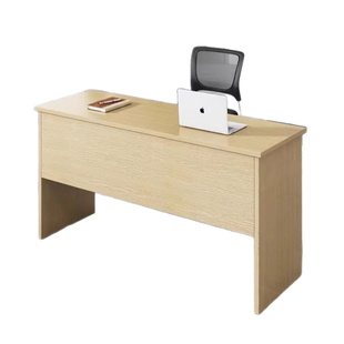 学校教室双人课桌带演讲台辅导班培训桌椅组合板式长条桌子主席台