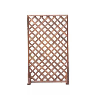 木栅栏网格围栏隔断庭院爬藤架