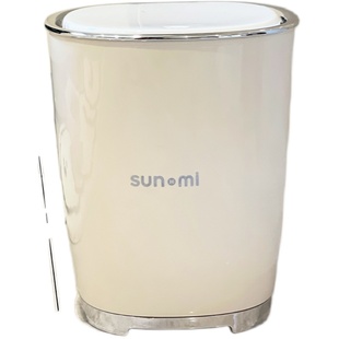 弹盖式垃圾桶家用客厅卫生间门缝轻奢高级感收纳桶纸篓办公室卧室