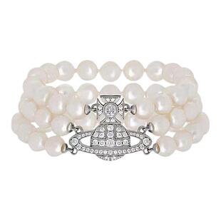 CAMIERY西太后土星三层叠戴珍珠手链女生款2025新款轻奢小众精致