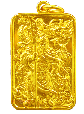 镀黄金吊牌男越南沙金镀金吊坠