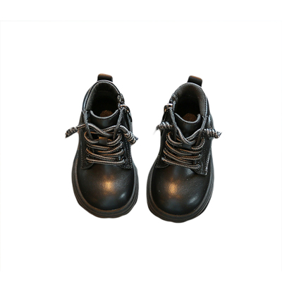 小童经典英伦风马丁靴小黄靴