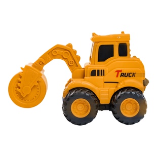 儿童按压挖掘机玩具小汽车宝宝挖土机压路机铲土车工程车套装男孩