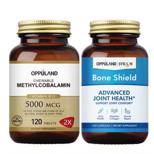 OPPULAND骨盾+甲钴胺维生素b12营养神经骨折骨裂恢复钙片腰间盘