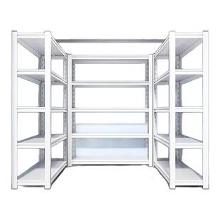 钢制货架置物架多层落地家用仓库阳台储藏室杂物间商用超市收纳架