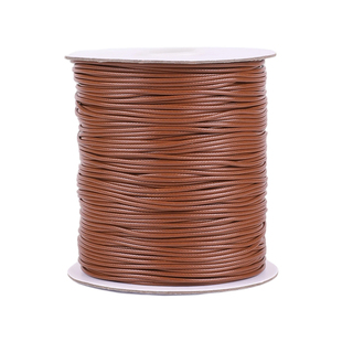 圆蜡线编织手绳1mm/2mm红色黑色手工项链编绳线0.5极细高端挂绳线