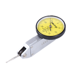 杠杆百分表0-0.8mm小校表较表仔防震防水红宝石表针磁力表座靠表