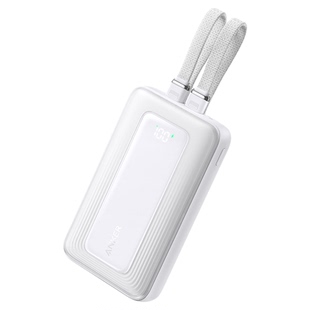 Anker安克35w快充充电宝自带双线10000毫安大容量适用苹果iphone6-17小巧便携35W移动电源可上飞机高铁