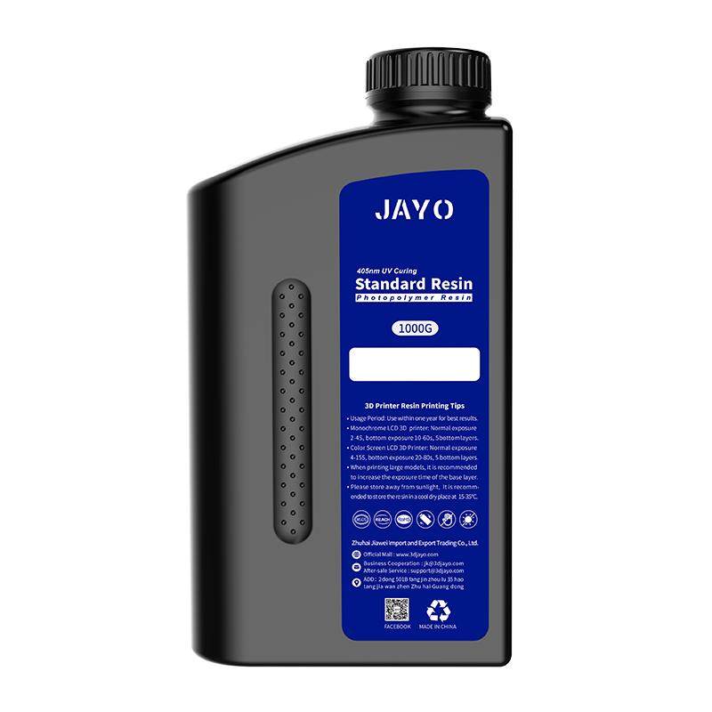 JAYO刚性光敏树脂波长405nm光固化高精度3D耗材水洗树脂LCD多色透明适用Anycubic创想三维ELEGOO爱乐酷土星