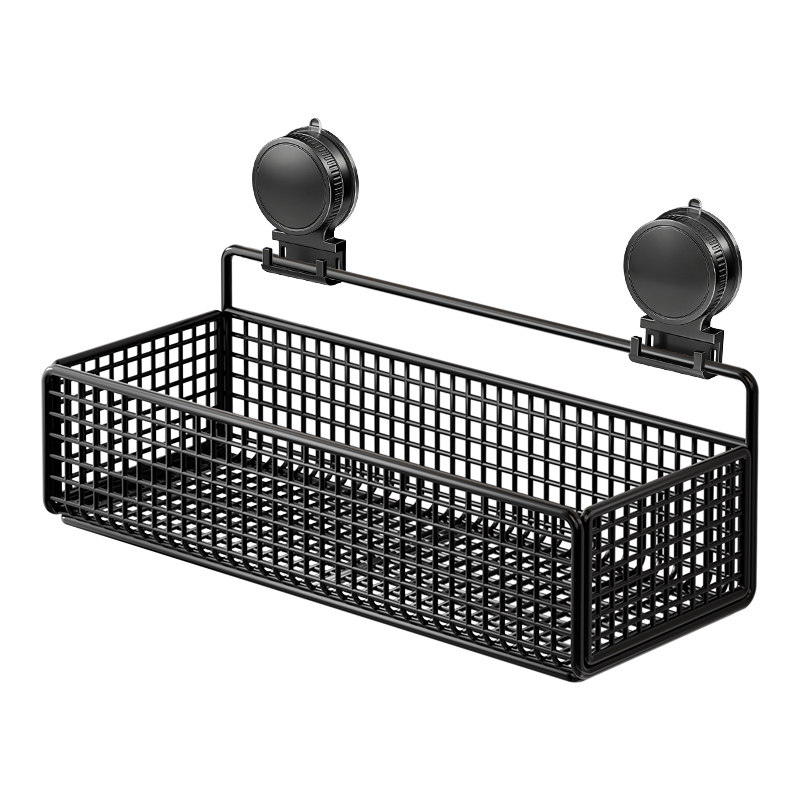 吸盘置物架浴室卫生间免打孔壁挂墙上化妆品收纳盒厕所洗漱台神器