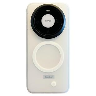 拓岚【新机防摔甄选】适用华为mate80pro手机壳轻纱雾面透黑Magsafe磁吸mate80promax气囊保护mate80情侣男女