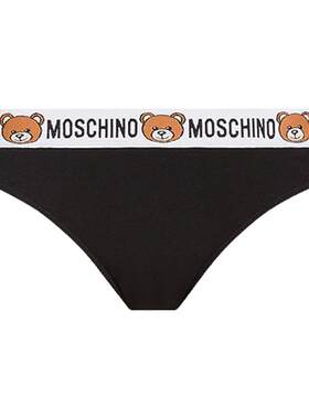 女士moschino刺绣丁字裤
