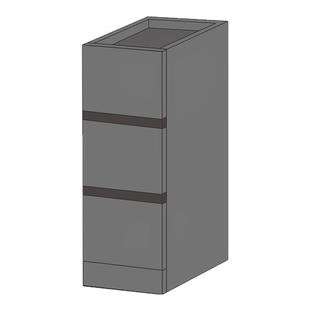 简约小型床头柜隐藏拉手超窄款儿童夹缝床边柜子定制实木15/20/25