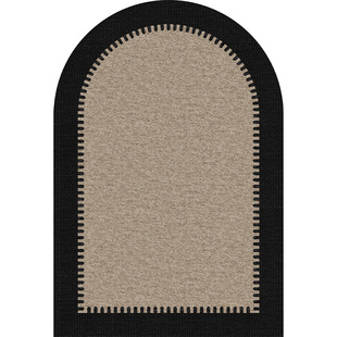 高级拱形地毯电脑椅子地垫转椅办公椅书房防滑脚垫衣帽间静音垫