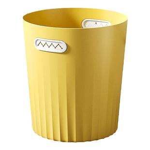 宝家洁厨房垃圾桶家用不弯腰厨余卫生桶高颜值ins风大容量免压圈