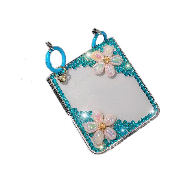 适用三星Samsung z flip6 flip5 flip4 flip3水钻手机壳新款高级感女奢华Luxury Dia