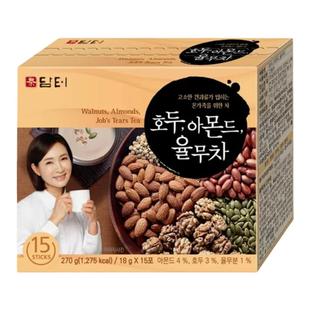 韩国进口丹特八宝茶15袋坚果五谷茶薏仁米杂粮茶儿童营养早餐冲饮
