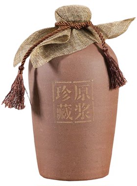 四川粗陶纯手工加厚家用窖藏酒瓶