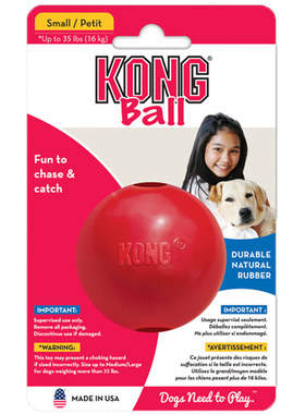 Kong宠物橡胶漏食玩具球耐咬解闷