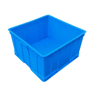 塑料周转箱方箱加厚工具箱正方形新料运输收纳箱零件盒五金框筐盒