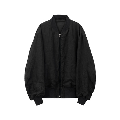 MA1Bomber亚麻飞行夹克