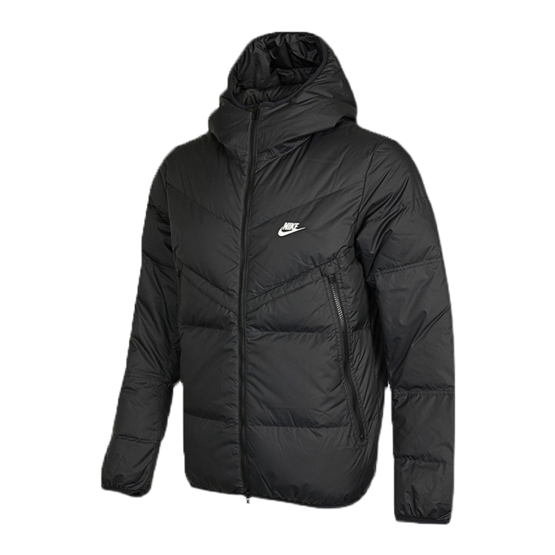 Nike耐克男子秋冬新款运动保暖舒适休闲连帽羽绒服夹克DV1132-010