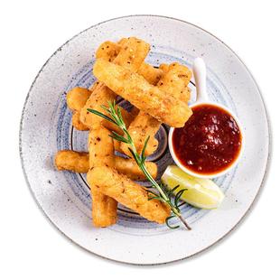 新东大霸王鸡柳条孜然酥鸡柳新疆孜然鸡柳空气炸锅食材半成品冷冻