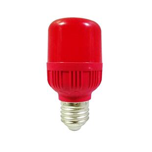 红色灯泡LED红光 e27螺口灯笼防水灯头节日喜庆红色灯泡节能灯