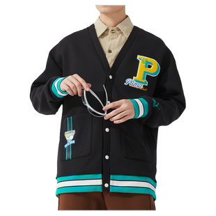 PUMA彪马春季新款男女棒球服情侣外套校园风运动服夹克625798