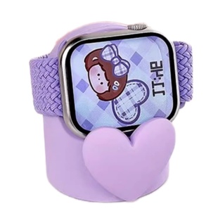 可爱创意 适用applewatch充电底座 iwatch充电座 苹果手表支架 器